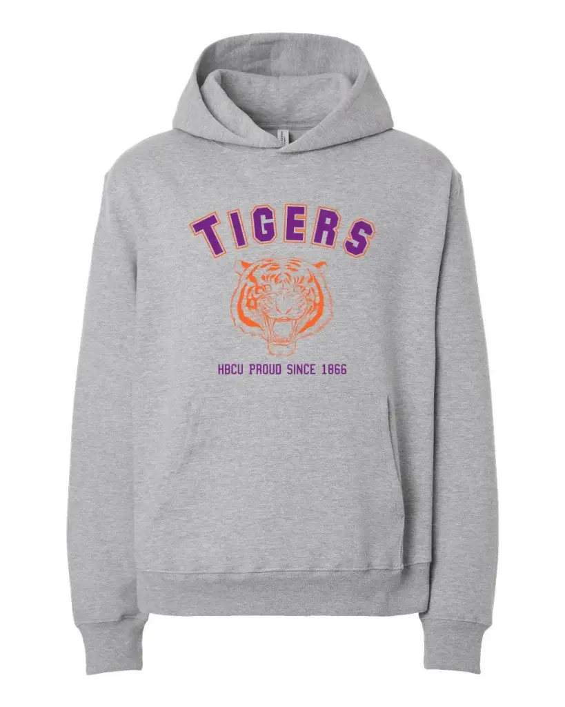 HBCU Proud - Tigers - Hoodie - Gray