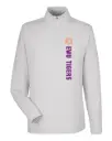 Gray Team EWU Bandon Quarter-Zip Pullover