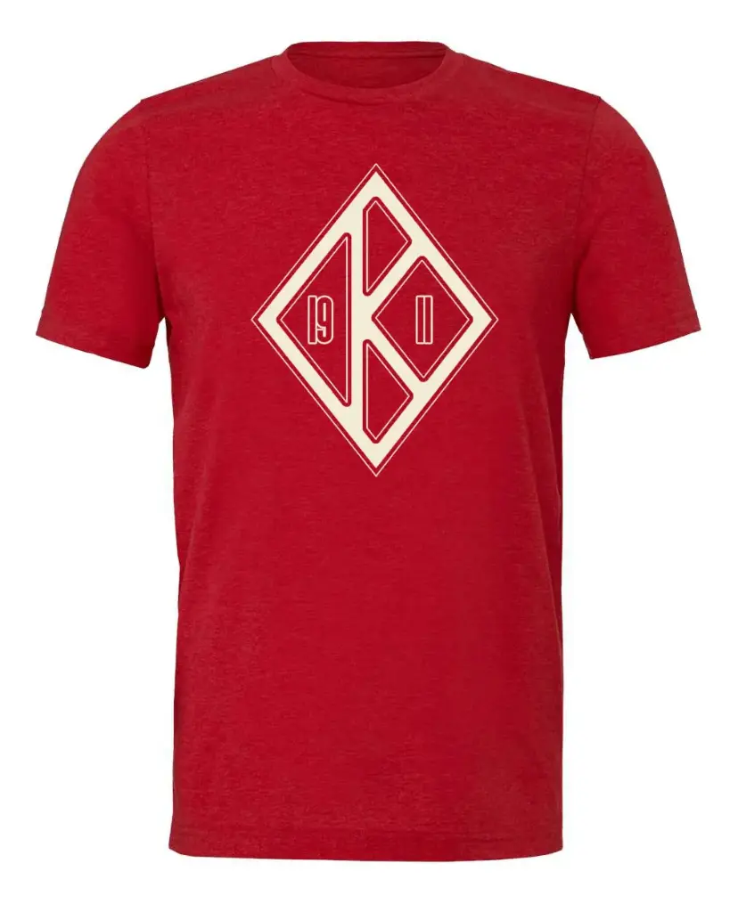 Kappa Diamond - Red - T-Shirt