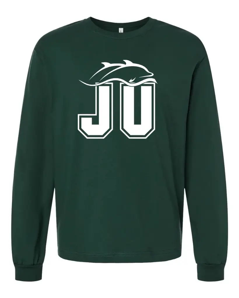 JU Green Long-sleeved T-Shirt