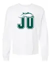 JU White Long-sleeved T-Shirt