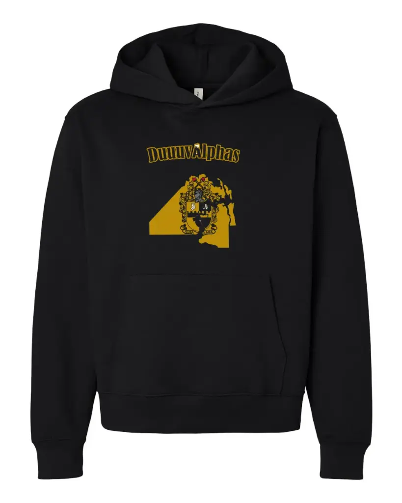 Black Duuuval Alphas Sweatshirt