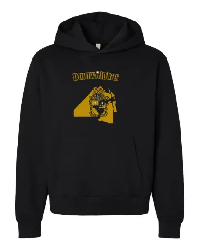 Black Duuuval Alphas Sweatshirt